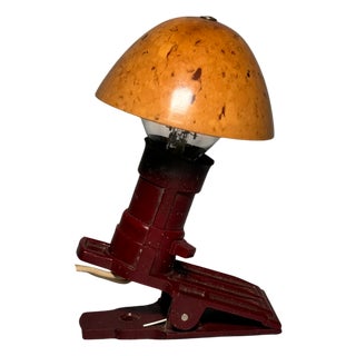 Bakelite Clamp Reading Lamp, Germany, 1960s For Sale