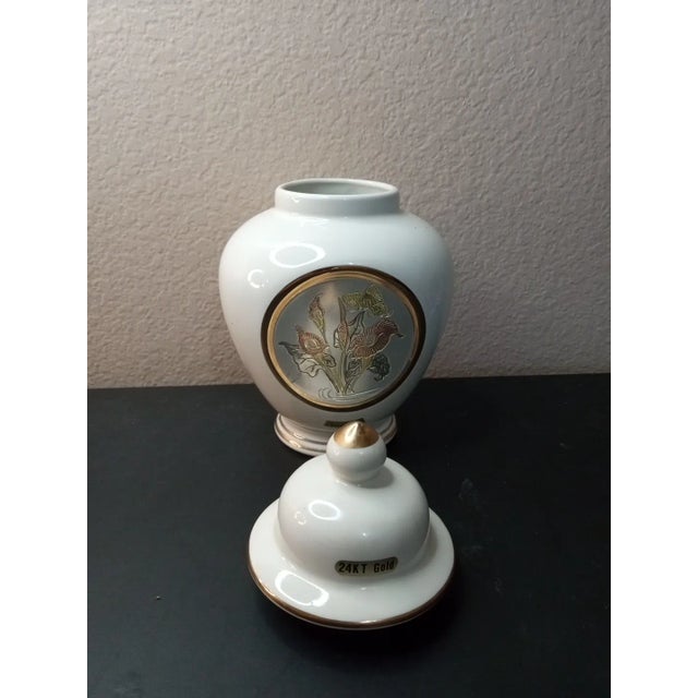 1970s Chokin Art Japan Ginger Jar For Sale In Dallas - Image 6 of 7