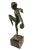 Art Deco Figurine of Dancing Woman with Cymbals by Fayral for Verrier, 1920s For Sale - Image 4 of 7