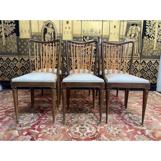 Vintage Chairs, 1960s, Set of 6 For Sale - Image 10 of 10