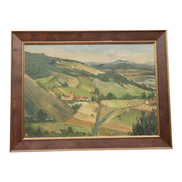 20th Century French Pasture Painting For Sale