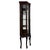 19th Century Antique English Mahogany Display Cabinet from Maple & Co. For Sale - Image 4 of 11