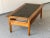 Coffee table in vintage oak and slate in the taste of Guillerme and Chambron 1960. Very good condition The slate has no...
