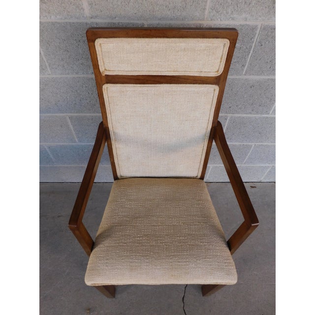 Wood Mid-Century Modern Mahogany Chairs - Set of 8 by Davis Cabinet Company For Sale - Image 7 of 12