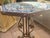 1930s Arts & Crafts California Yellin School Octagonal Mosaic Iron Tile Top Table For Sale - Image 4 of 8