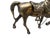 Goldenrod Vintage Brass Horse Figurine For Sale - Image 8 of 9