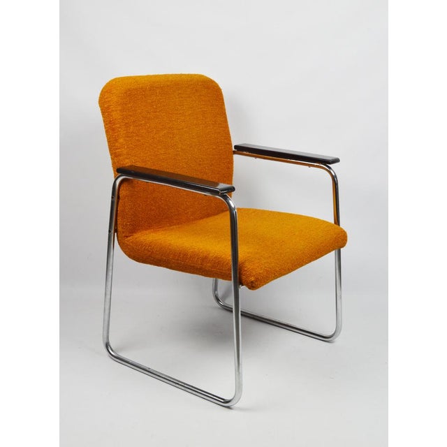 Metal Armchair with Armrests, 1970s For Sale - Image 7 of 7