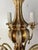 Gold Italian (12) Light Painted & Parcel Gilt Chandelier For Sale - Image 8 of 11