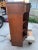 American 1940's Neoclassical Mahogany Console Cabinet Dry Bar For Sale - Image 3 of 12