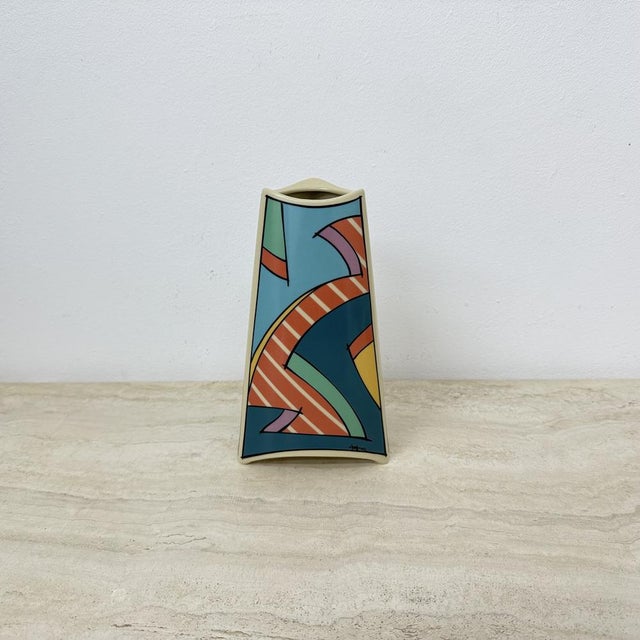 Ceramic Flash One Vase from Rosenthal Studio Linie, 1980s For Sale - Image 16 of 18