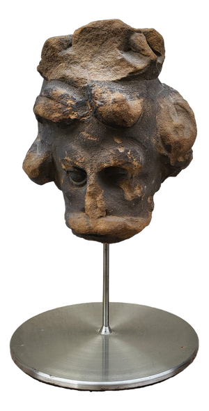 British Artist, Head Sculpture, 17th Century, Stone
