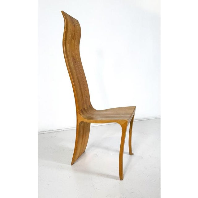 1970s Mid-Century Ash Dining Chairs by Walter Nielsen, 1970s, Set of 6 For Sale - Image 5 of 8