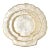Vintage Capiz Shell Nesting Trays – Brass Trim Coastal Hollywood Regency Set of 3 For Sale