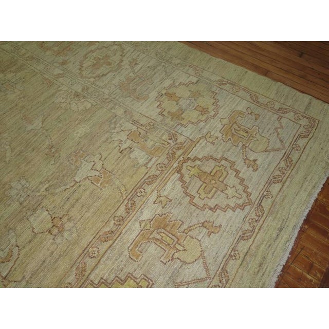 Textile Vintage Inspired Turkish Oushak Oversize Rug - 14'4" x 21'6" For Sale - Image 7 of 9