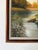 Wood 1995 Vintage River Landscape Oil on Masonite Painting, Signed & Framed For Sale - Image 7 of 12