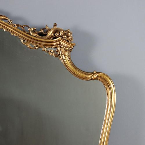 Large Rococo Style Mirror For Sale - Image 5 of 12