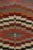 Textile Vintage Mid-Century Geometric Blue Wool Kilim Rug With Multi-Color Accents For Sale - Image 7 of 9