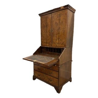 19th Century French Bombe Secretary Bookcase (Secrétaire À Abattant) For Sale