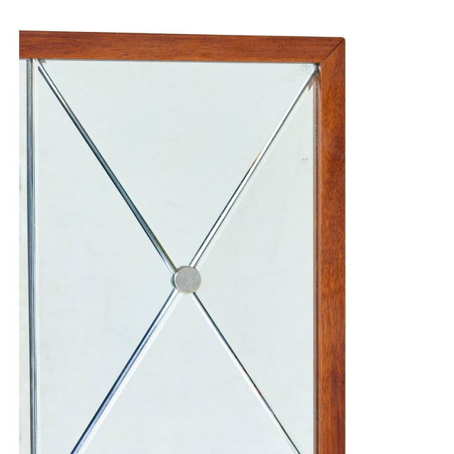 Mid-Century Modern Large Mid-Century Harlequin Wall Mirror from G&T, 1960 For Sale - Image 3 of 7