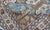 Antique All-Over Pattern Persian Geometric Tabriz Rug in Blue and Taupe For Sale - Image 10 of 13