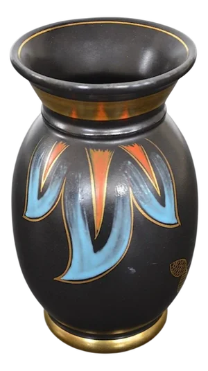 Art Deco Model 9505 Ceramic Vase, 1920s