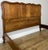 Brown Vintage French Louis XVI Double Bed Frame in Oak For Sale - Image 8 of 11