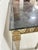 Marge Carson Console Table With Marble Top For Sale - Image 4 of 11