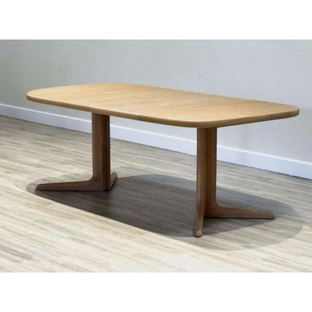 Danish Double Extending Oak Dining Table from Skovby, 1960s For Sale - Image 17 of 18