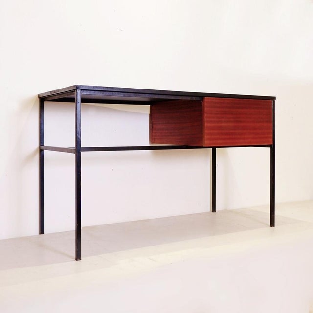 Writing Desk by Pierre Guariche for Meurop, Belgium, 1960s, in Flawless conditions. Designed 1960 to 1969