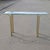 Late 20th Century Vintage Brass and Glass Console Table, Mid-Century, Hollywood Regency For Sale - Image 5 of 13