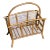 Albini Style Bamboo Magazine Rack For Sale