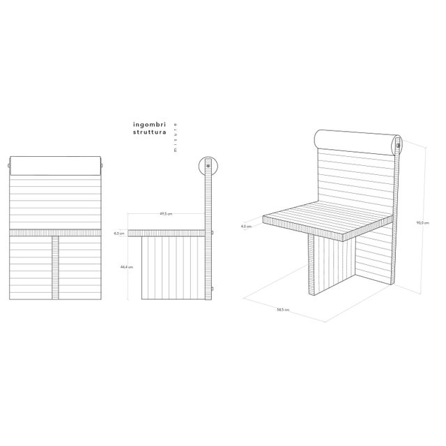 Ettore Armchair by Studio Greca For Sale - Image 15 of 17
