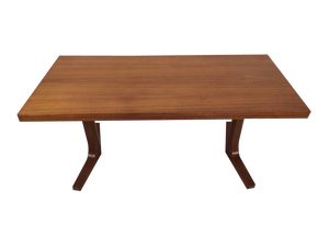 Scandinavian Coffee Table with Opening System, 1960s