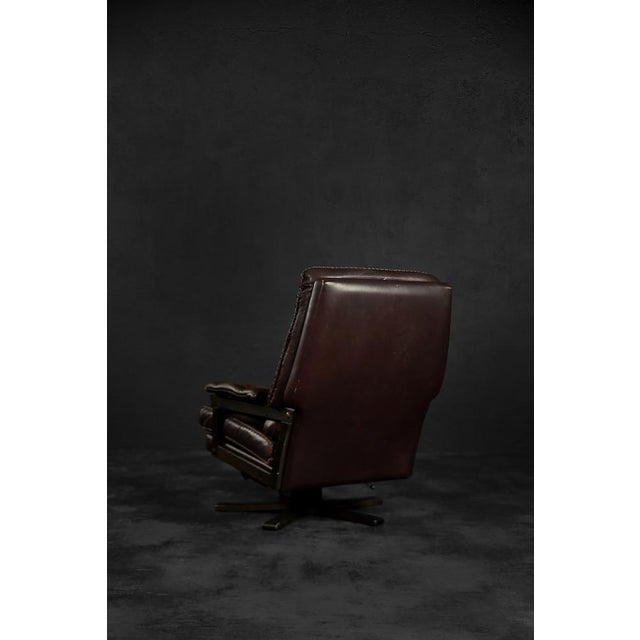Scandinavian Modern Executive Swivel Chair, 1970s For Sale - Image 14 of 18