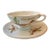 1970s Ceramic New Mexico Teacup and Saucer With Bird Accents For Sale