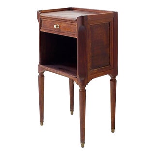 Antique Louis XVI Style Bedside Table For Sale