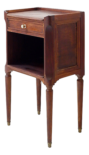 Antique Louis XVI Style Bedside Table