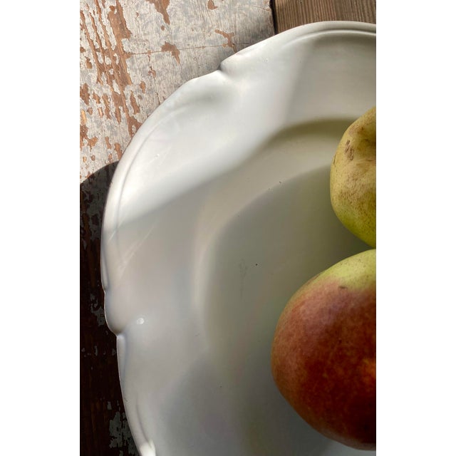 Vintage Scalloped Dish, 1970s For Sale - Image 4 of 11