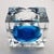 Transparent Square Ashtray in Hand-Worked Murano Glass with Ice Cube Effect, 1970s For Sale - Image 8 of 10