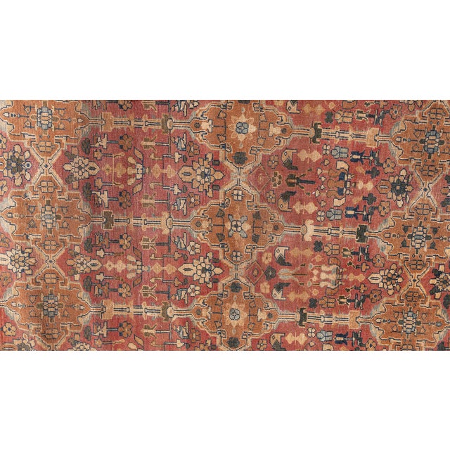 1920s Fine 1920s Indian Handmade Carpet For Sale - Image 5 of 9