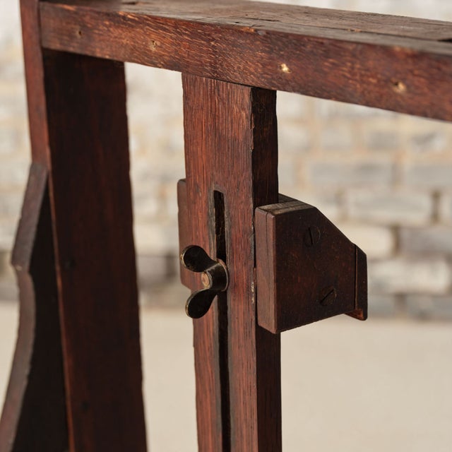 19th Century French Wooden Bookstand For Sale In Birmingham - Image 6 of 6