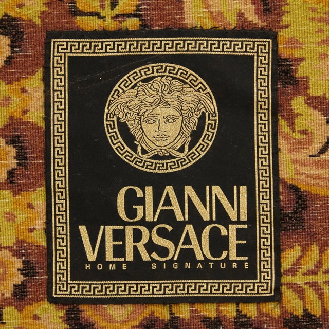Baroque Animal Print Rug by Gianni Versace for Atelier Versace, 1980s For Sale - Image 3 of 18