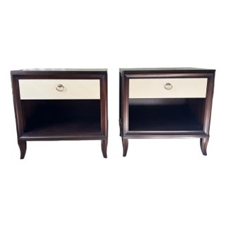 Century Furniture – Tribeca Single Drawer Nightstands (Pair) For Sale