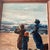 Paint 20th Century Oil on Board Framed Signed Impressionist Style Depicting Family at Seashore For Sale - Image 7 of 10