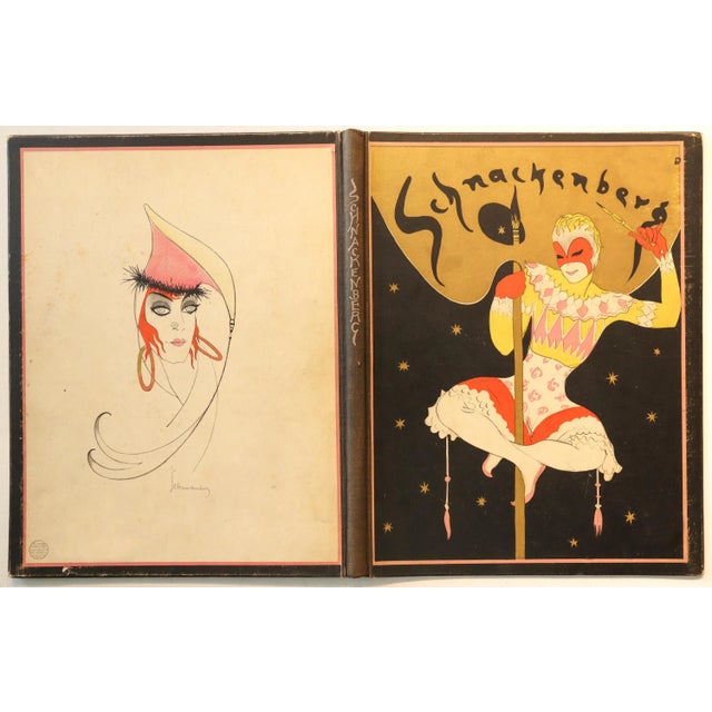 Walter Schnackenberg 1922 Original German Art Deco Book Cover, (Recto/Verso) For Sale - Image 4 of 4
