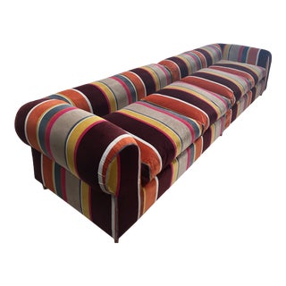 1980s Vintage Italian Colorful Sofa For Sale