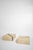 Travertine modular coffee table, 1970s. Height: 28 cm - 11.02 in Length: 70 cm - 27.56 in Width: 70 cm - 27.56 in