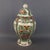 Vintage Hand-Painted Potiche Porcelain Vase with Wooden Base, 1950s For Sale - Image 6 of 11