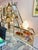 DIA - Design Institute America Vintage Asymmetrical Brass and Glass Etagere by Dia For Sale - Image 4 of 12