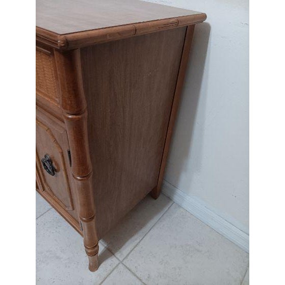 Hollywood Regency by Broyhill Buffet Server Sideboard Honey For Sale In Naples, FL - Image 6 of 10